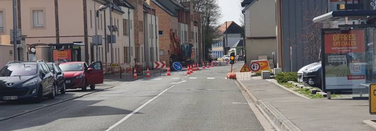 Travaux avenue de la Paix - fermeture la nuit du 09 au 10 juin