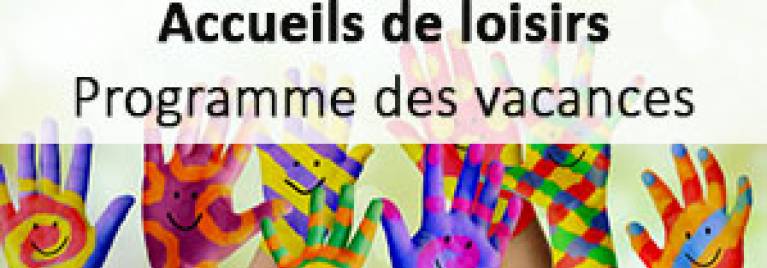 Programme des accueils de loisirs