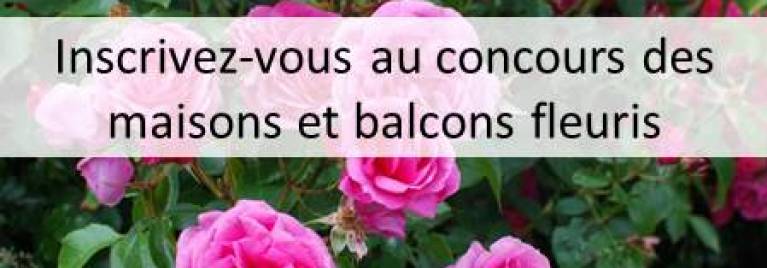 Concours des maisons et balcons fleuris