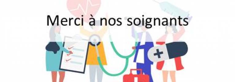 Merci à nos soignants