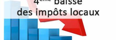 4ÈME BAISSE DES IMPÔTS LOCAUX À LÈVES