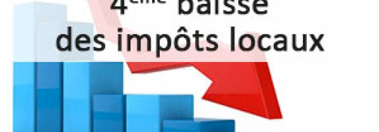 4ÈME BAISSE DES IMPÔTS LOCAUX À LÈVES