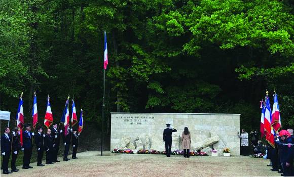 Cérémonie du 1er mai à Chavannes