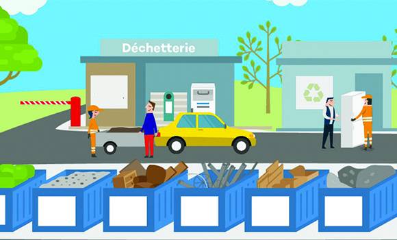 Nouveaux horaires pour les déchetteries