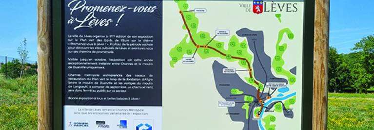 Exposition des bords de l'Eure à découvrir jusqu'à la mi octobre !