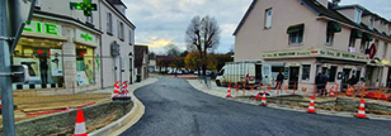 Rouverture de la rue des Grands Prés