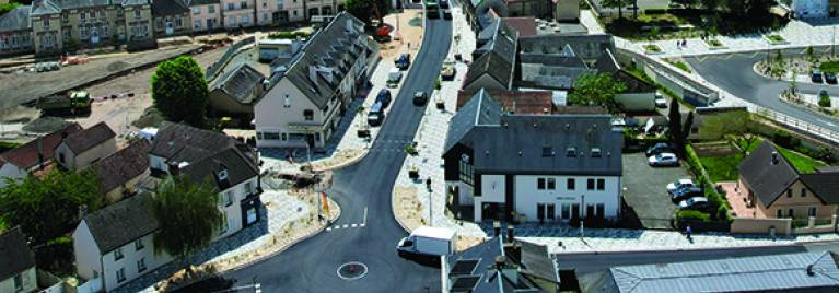 Inauguration de la phase 2 des travaux du Cœur de village