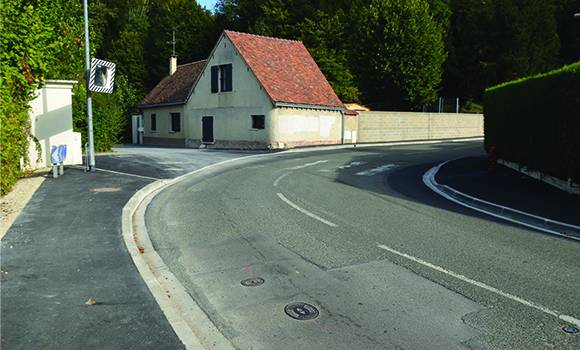 Travaux rue de Longsault