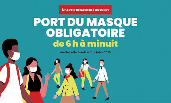 Port du masque obligatoire