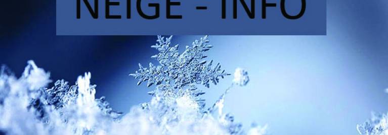 NEIGE / INFOS VENDREDI 22 NOVEMBRE