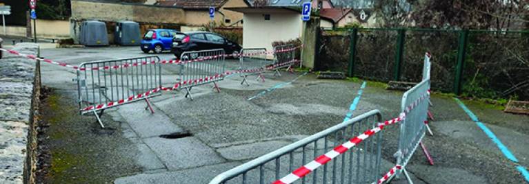 Mise en sécurité du parking Hoche Allart