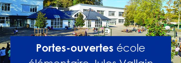 Portes-ouvertes école élémentaire Jules Vallain - samedi 03 décembre