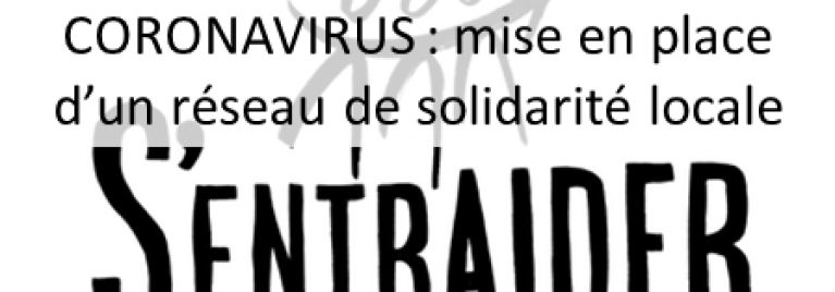 Coronavirus : mise en place d’un « réseau de solidarité locale »