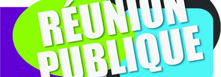 Réunion publique Cœur de village