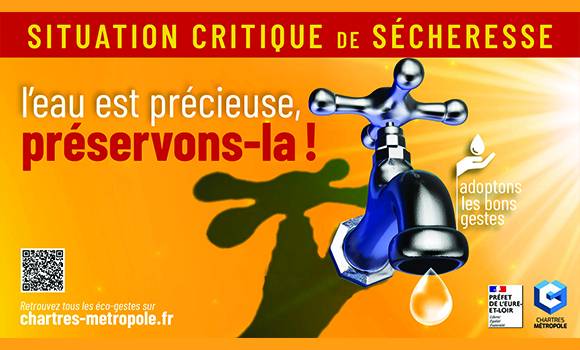 Sécheresse : respectons les restrictions